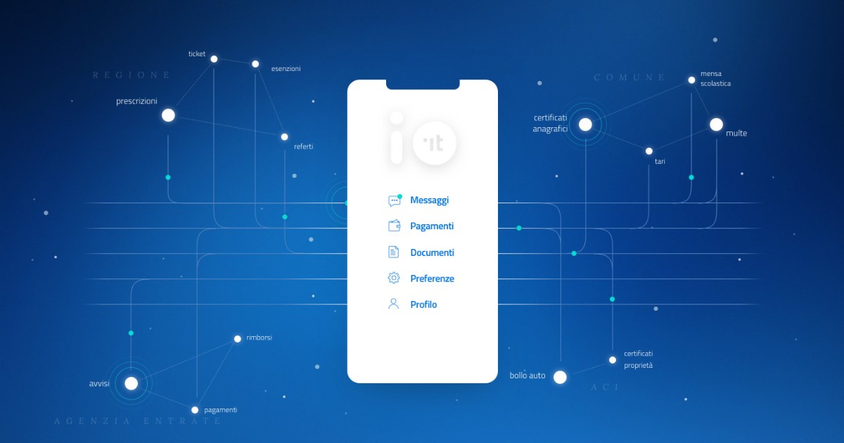 Immagine per la news: 'App IO: ora disponibile sugli store Android e iOS'